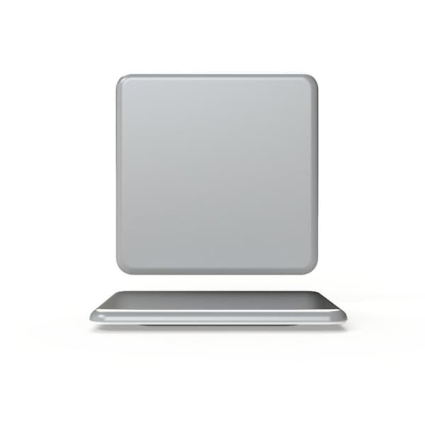 Saginaw Control & Engineering Seal, 3 in. H x 3 in. W x 0.19 in. L, Polycarbonate SCE-HS2S - main